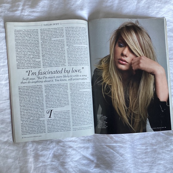 RARE Taylor Swift Rolling Stones Magazine cover March 2009 - Collectors item - Picture 5 of 6